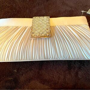 Satin Light Gray material Jessica McClintock